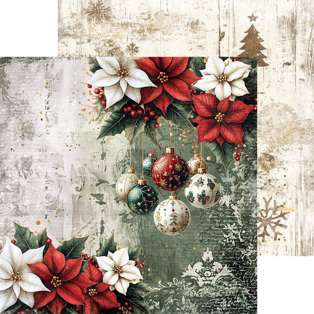 OH, CHRISTMAS NIGHT! 8" X 8" MINI SET OF PAPERS - CRAFT O'CLOCK