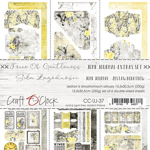 FORCE OF GENTLENESS JOURNAL/ALBUM EXTRAS SET BY CRAFT O'CLOCK