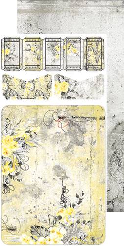 FORCE OF GENTLENESS JOURNAL/ALBUM EXTRAS SET BY CRAFT O'CLOCK