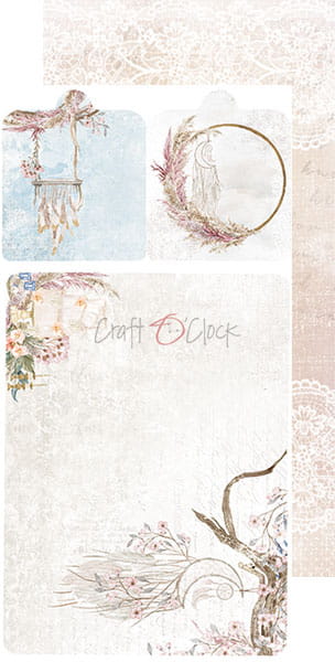 WEDDING DREAM ALBUM/JOURNAL EXTRAS SET - BY CRAFT O'CLOCK