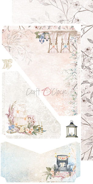 WEDDING DREAM ALBUM/JOURNAL EXTRAS SET - BY CRAFT O'CLOCK