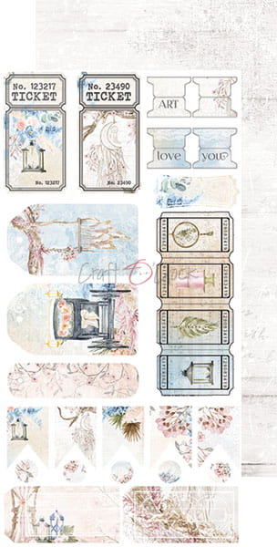 WEDDING DREAM ALBUM/JOURNAL EXTRAS SET - BY CRAFT O'CLOCK