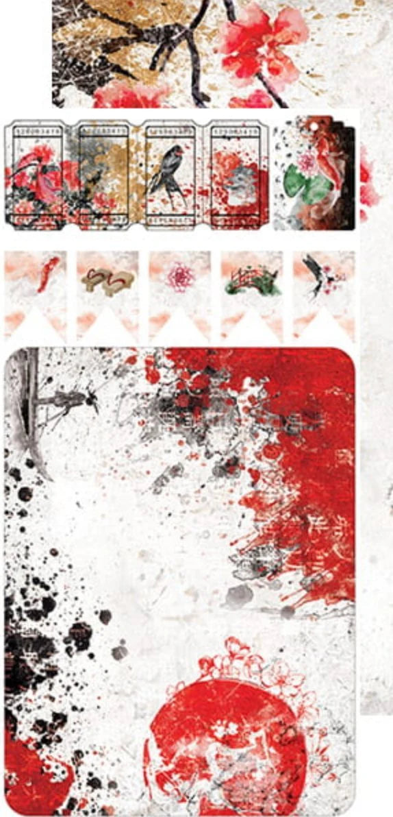 PAINTED BY THE WIND JOURNAL/ALBUM EXTRAS SET BY CRAFT O'CLOCK