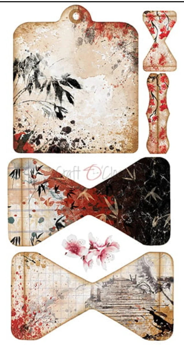 PAINTED BY THE WIND JOURNAL/ALBUM EXTRAS SET BY CRAFT O'CLOCK