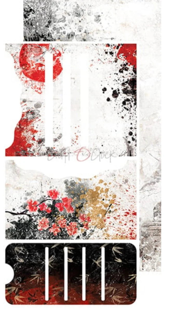 PAINTED BY THE WIND JOURNAL/ALBUM EXTRAS SET BY CRAFT O'CLOCK