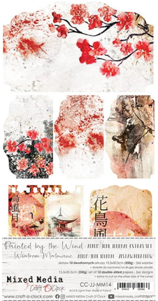 PAINTED BY THE WIND JOURNAL/ALBUM EXTRAS SET BY CRAFT O'CLOCK