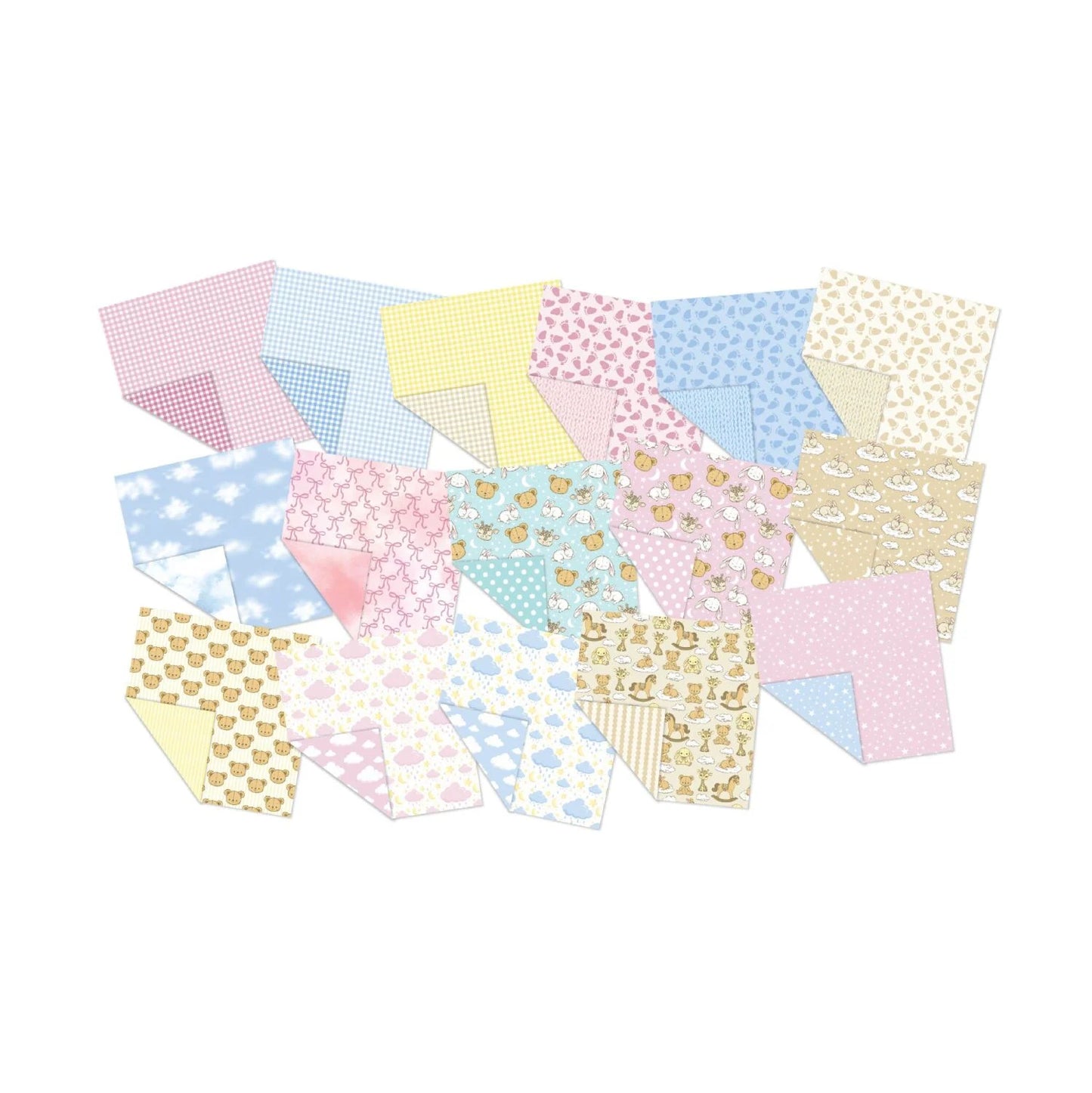 CHLOES CREATIVE CARDS DESIGNER PAPER PAD (8"X8") - BABY