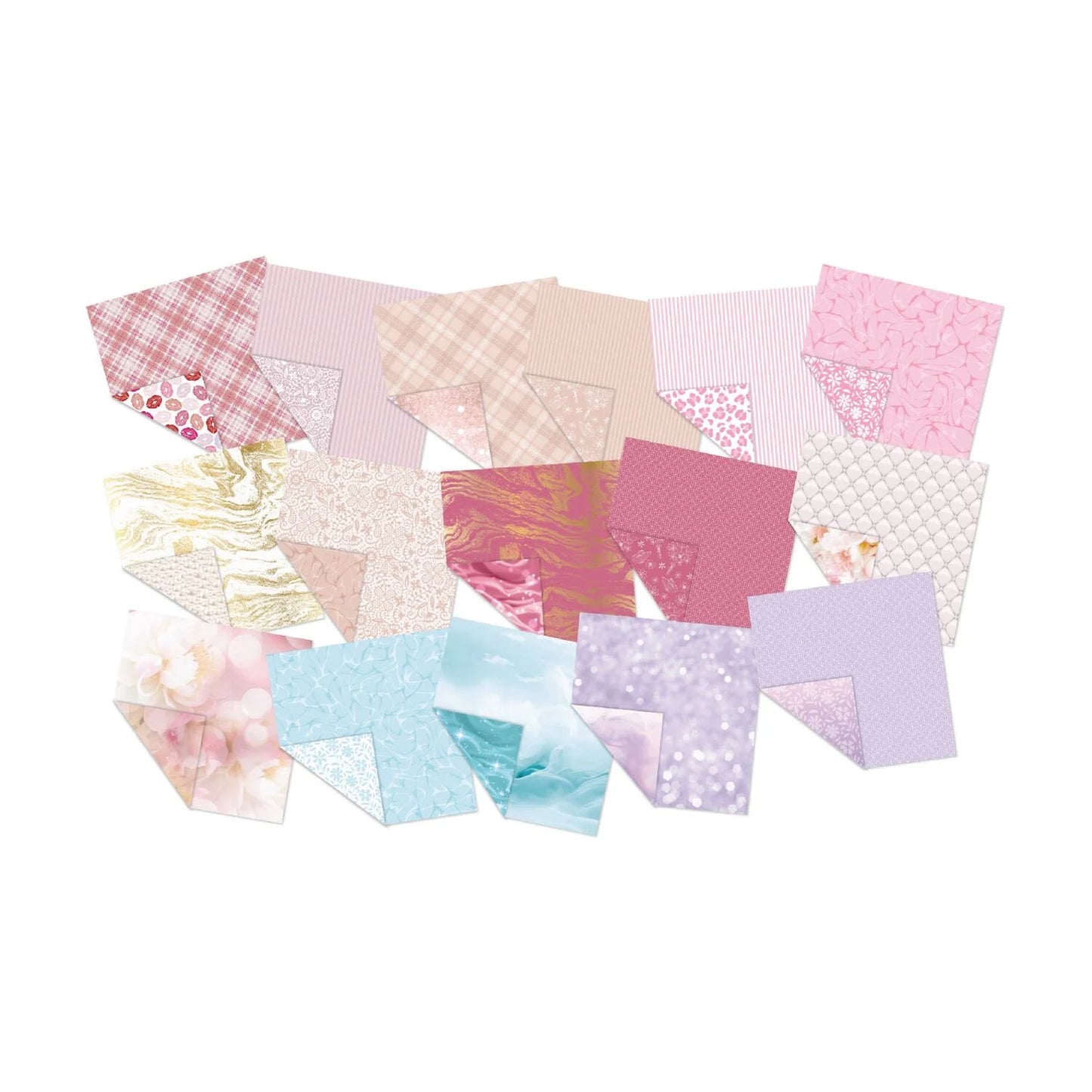CHLOES CREATIVE CARDS DESIGNER PAPER PAD (8" X 8") -CHIC BOUTIQUE