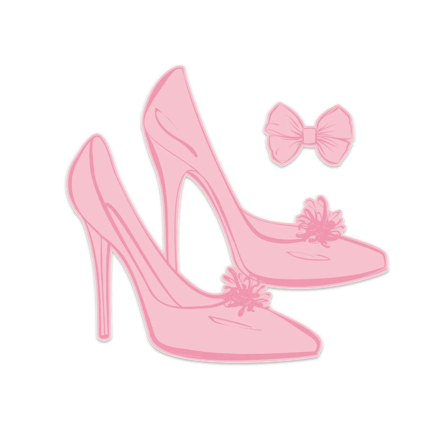 CHLOES CREATIVE CARDS STAMP AND DIE SET - CHIC SHOES
