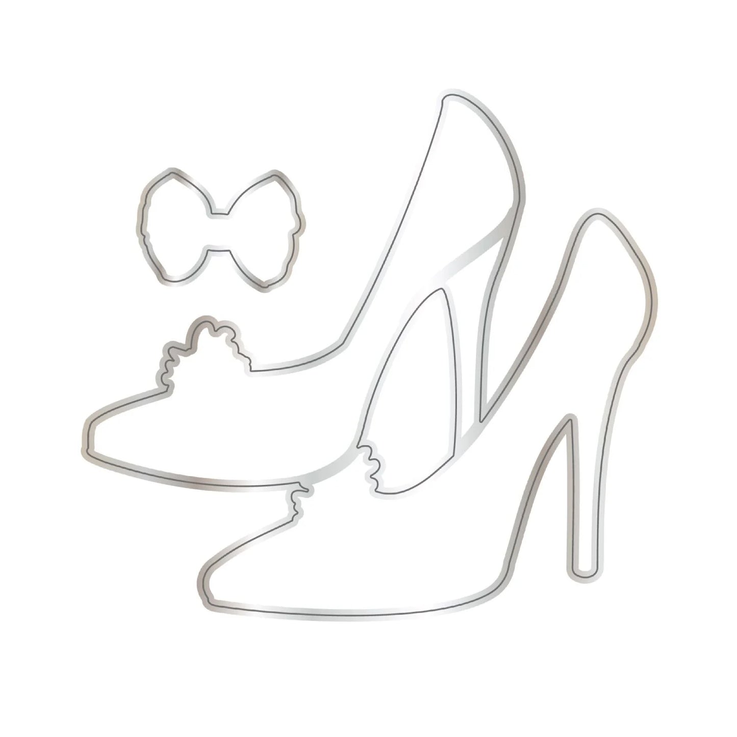 CHLOES CREATIVE CARDS STAMP AND DIE SET - CHIC SHOES