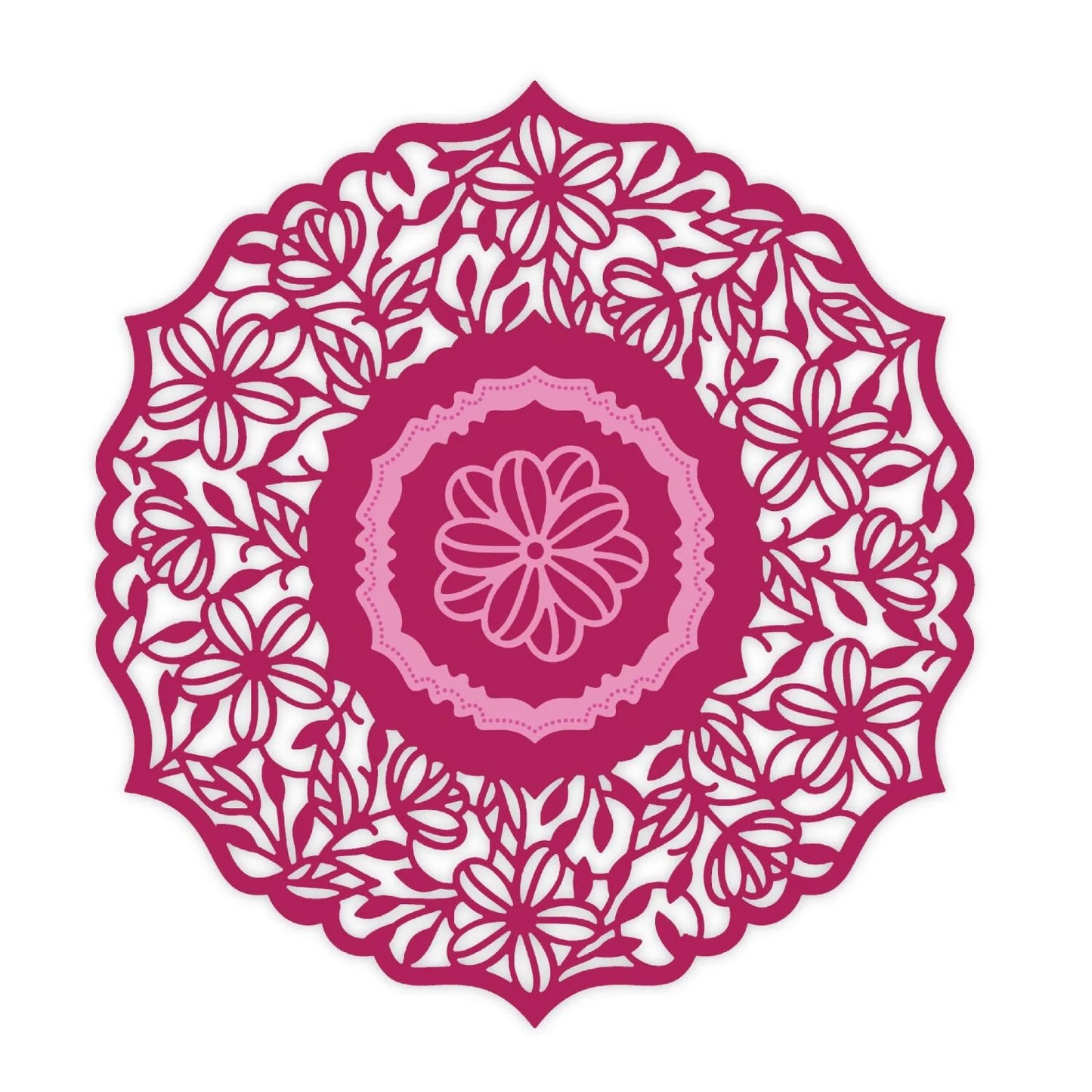 CHLOES CREATIVE CARDS METAL DIE SET - EXQUISITE LACE CIRCLE