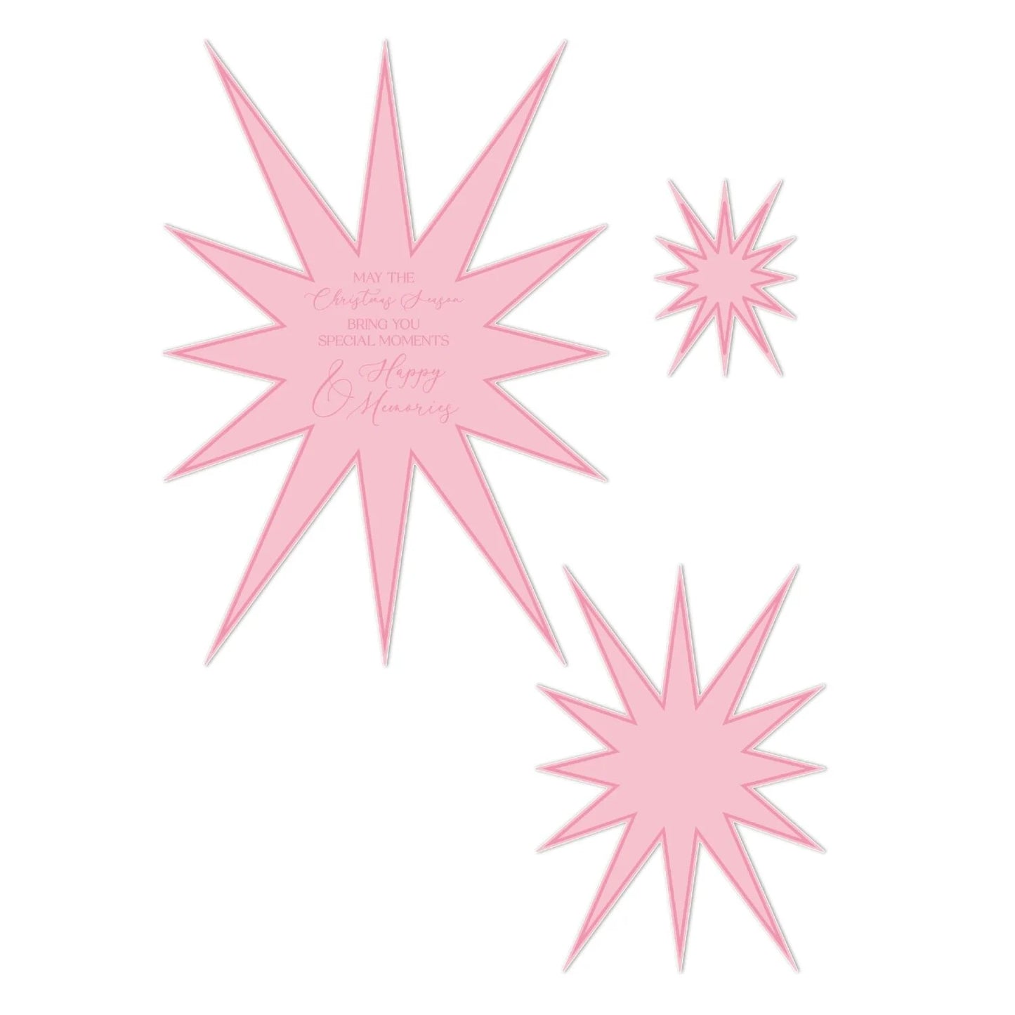 CHLOES CREATIVE CARDS DIE & STAMP SET - STARLIT STAR