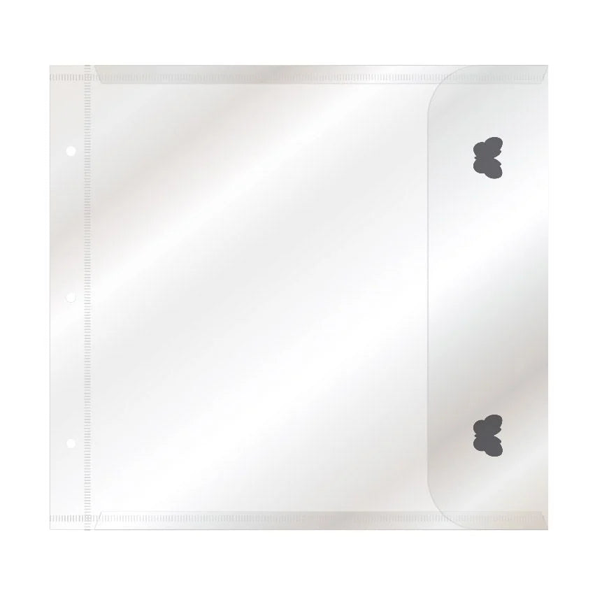 PLASTIC STORAGE BINDER WALLETS 3 PACK - CHLOE'S CREATIVE CARDS