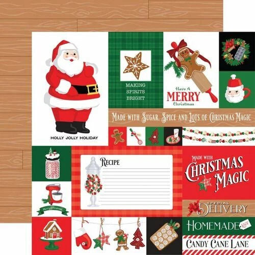CHRISTMAS CHEER 12" X 12" COLLECTION PACK BY CARTA BELLA PAPER CO