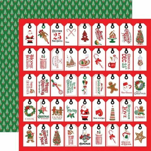 CHRISTMAS CHEER 12" X 12" COLLECTION PACK BY CARTA BELLA PAPER CO