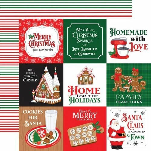CHRISTMAS CHEER 12" X 12" COLLECTION PACK BY CARTA BELLA PAPER CO