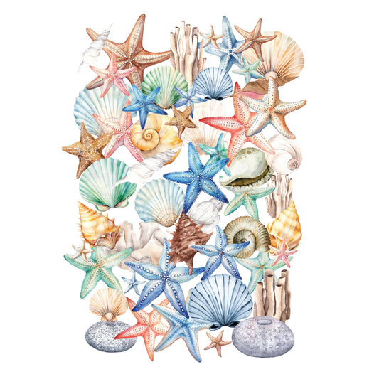 COASTAL EPHEMERA PACK BY UNIQUELY CREATIVE