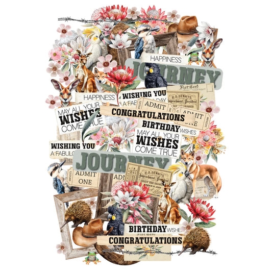 ECHOES OF THE OUTBACK CREATIVE CUTS BY UNIQUELY CREATIVE