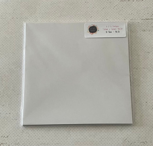6 X 6 ENVELOPES - 10 PACK