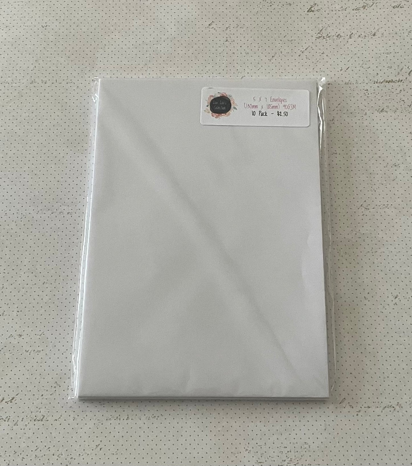 5 X 7 ENVELOPES - 10 PACK