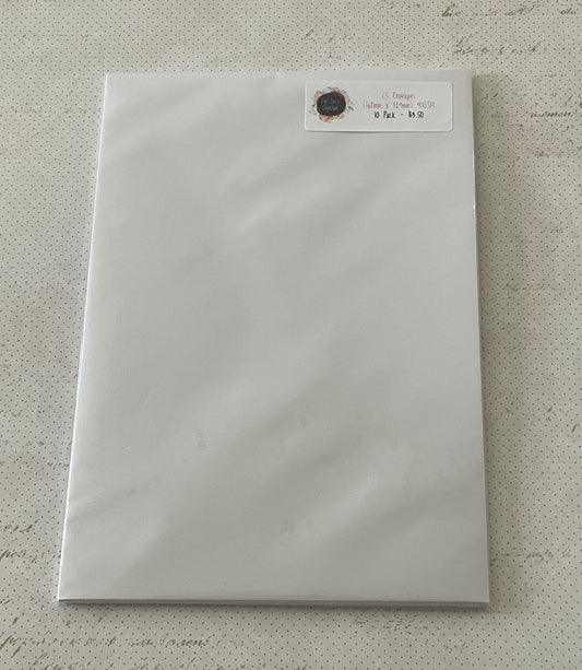 C5 ENVELOPES - 10 PACK