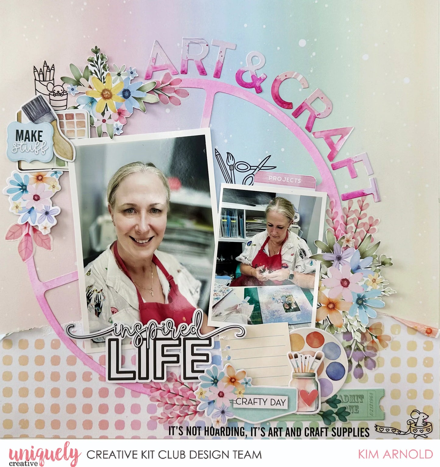 COLOUR WHEEL OVERLAY - UNIQUELY CREATIVE