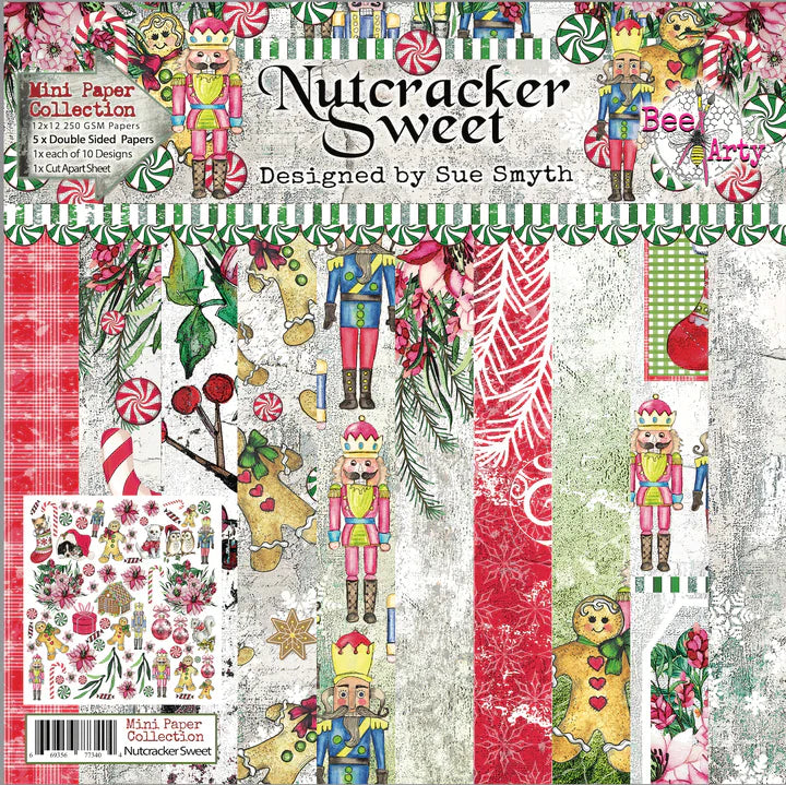 NUTCRACKER SWEET 12" X 12" MINI PAPER COLLECTION PACK - BEE ARTY