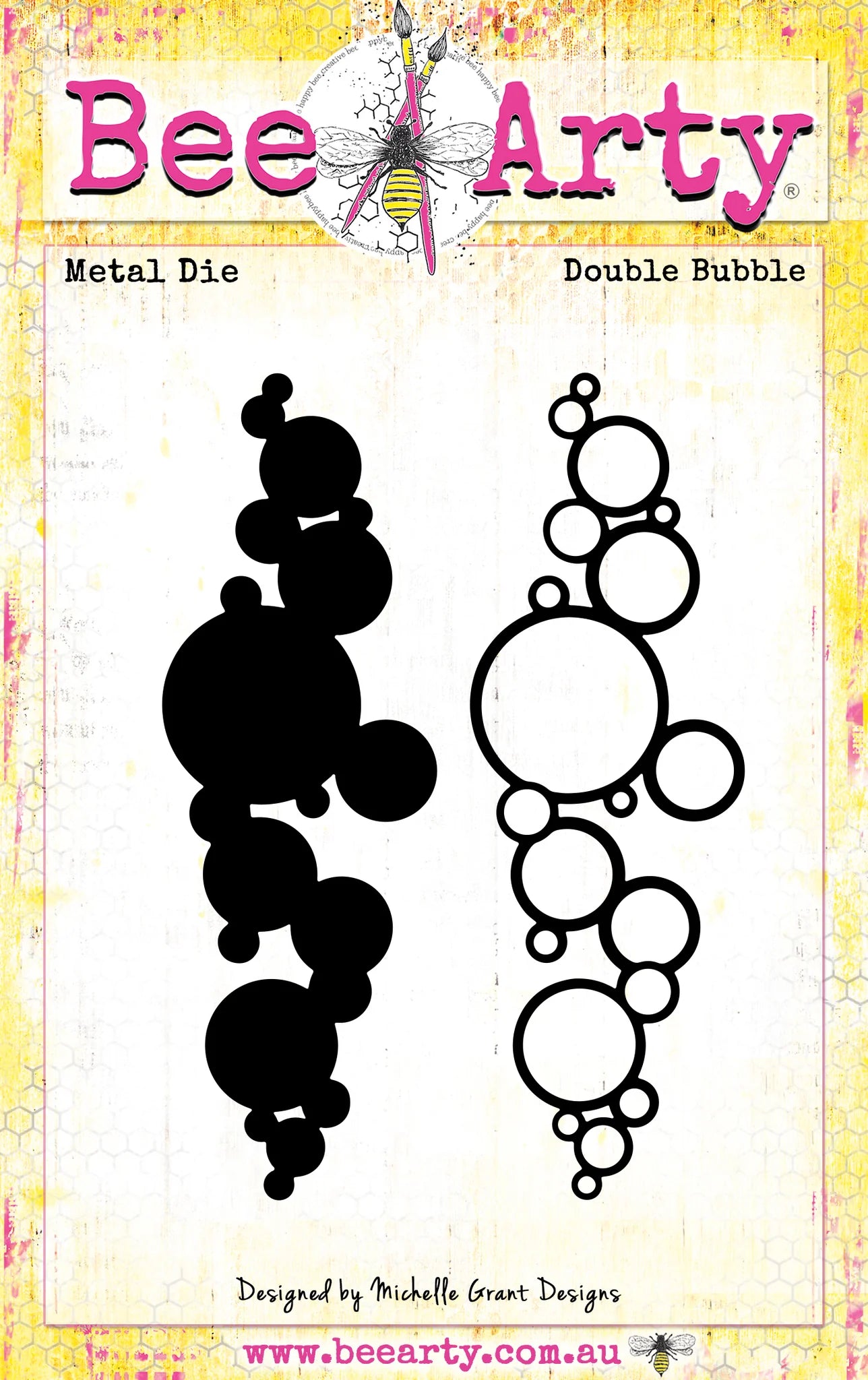 DOUBLE BUBBLE DIE BY BEE ARTY