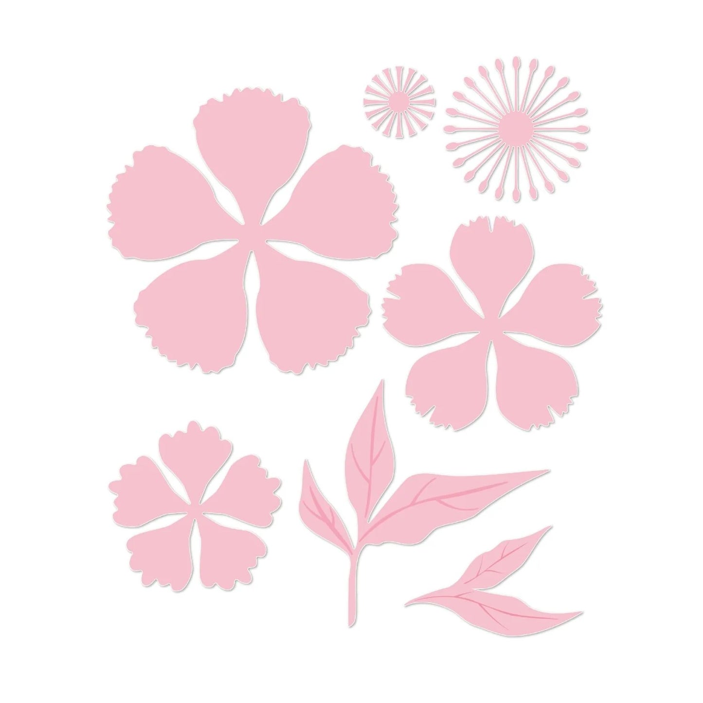 CHLOES CREATIVE CARDS 3D EMBOSSING FOLDER AND METAL DIE SET - PEONY FLOWER