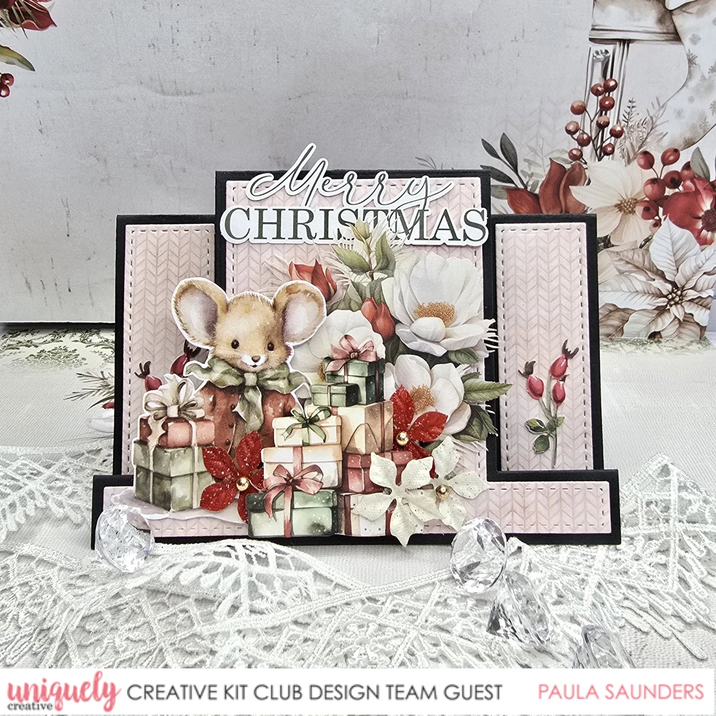 CENTRE STEPPER CARD DIE BY UNIQUELY CREATIVE