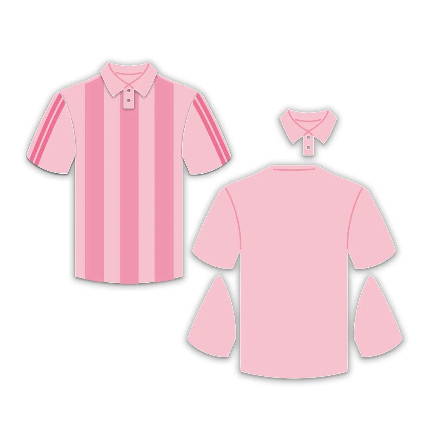 CHLOES CREATIVE CARDS DIE & STAMP SET - SPORTS SHIRT
