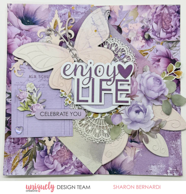 BUTTERFLY BREEZE CUT & EMBOSS FOLDER - UNIQUELY CREATIVE