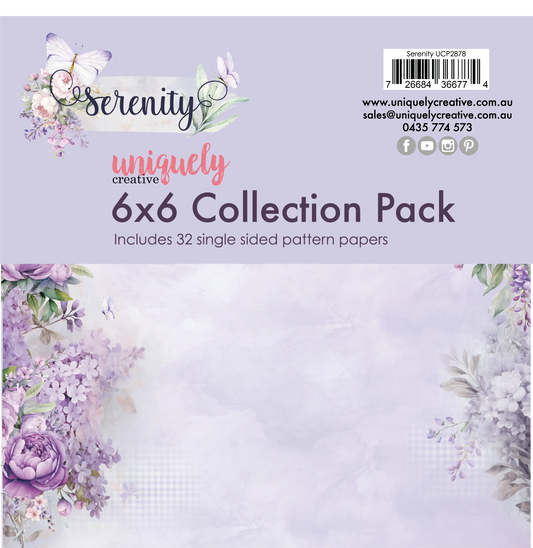 SERENITY 6" x 6" COLLECTION PACK