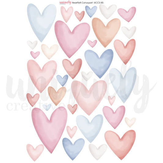HEARTFELT CUT-A-PART SHEET