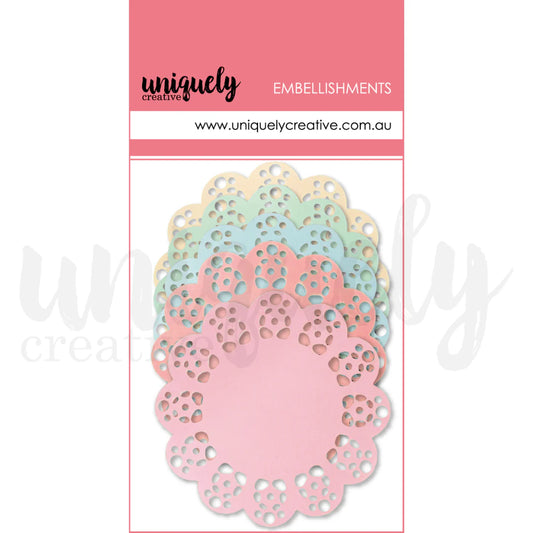 PASTEL DOILIES 20 PACK - UNIQUELY CREATIVE