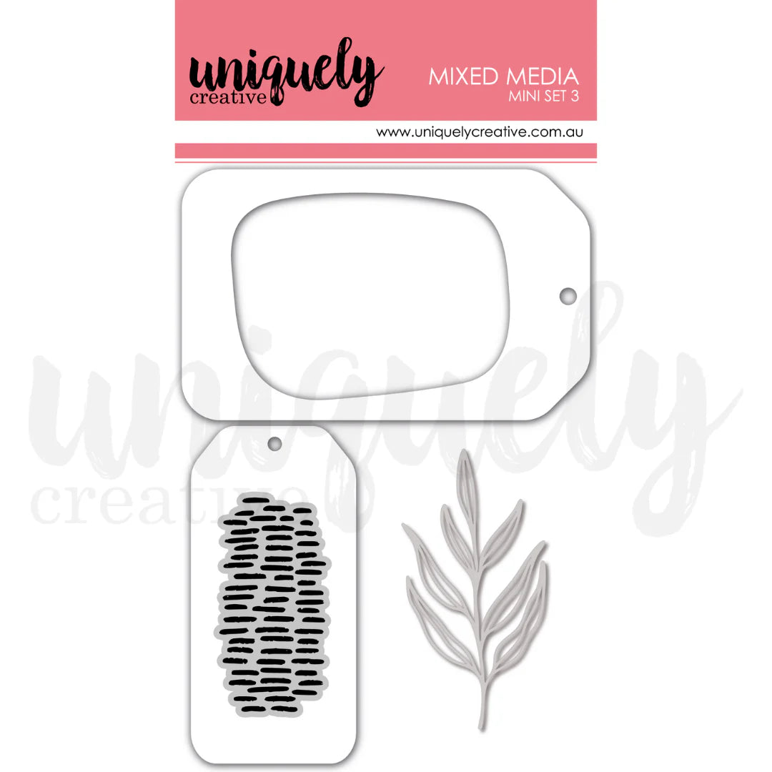 MIXED MEDIA MINI SET #3 - UNIQUELY CREATIVE
