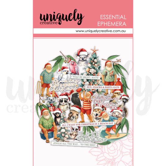 AUSSIE CHRISTMAS EPHEMERA - BY UNIQUELY CREATIVE