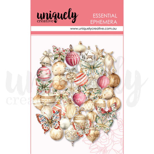 BAUBLES AND BUTTERFLIES EPHEMERA - BY UNIQUELY CREATIVE