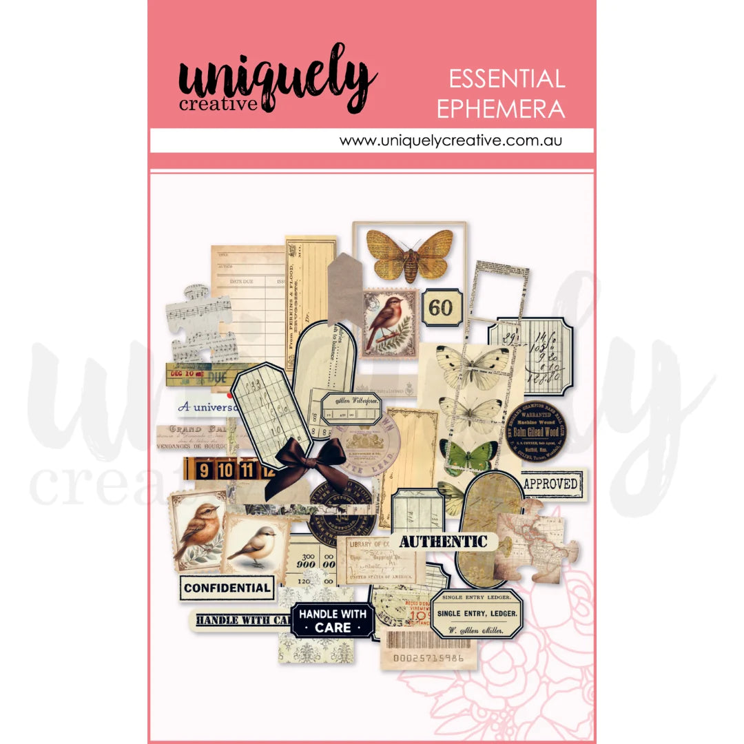 CURIOSITIES EPHEMERA - BY UNIQUELY CREATIVE