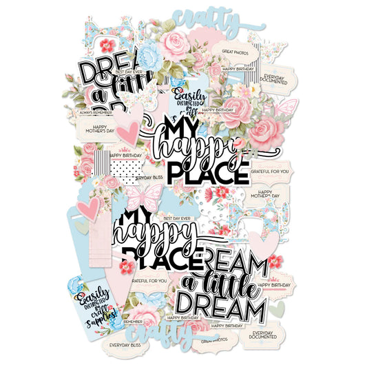 PATCHWORK ROSES CREATIVE CUTS - BY UNIQUELY CREATIVE