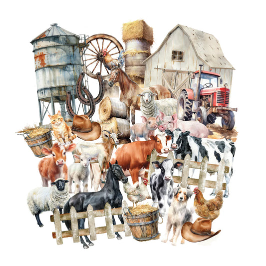 ECHOES OF THE OUTBACK - ON THE FARM EPHEMERA - BY UNIQUELY CREATIVE