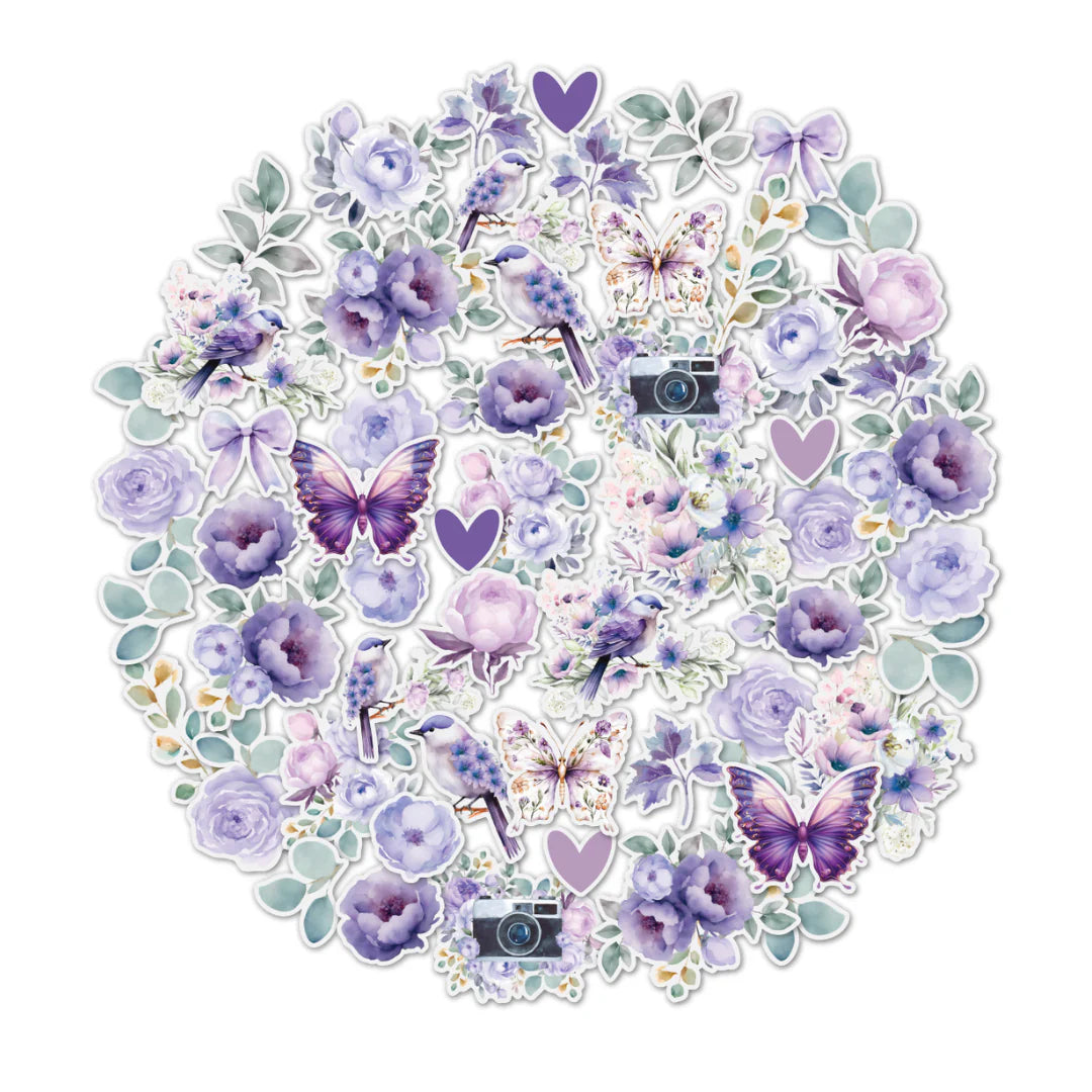 ULTRAVIOLET DELIGHT VELLUM CREATIVE CUTS BY UNIQUELY CREATIVE
