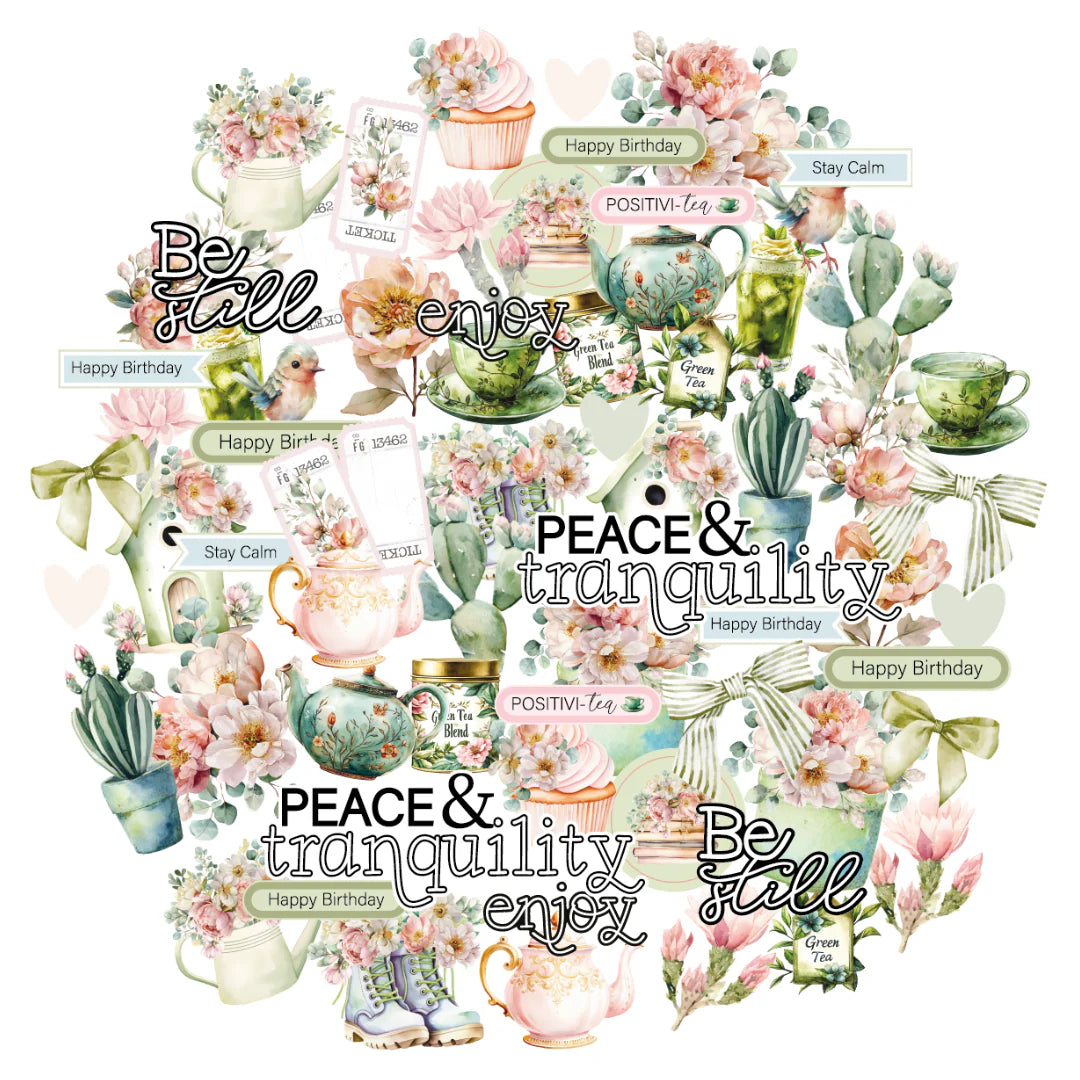 TEA & TRANQUILITY CREATIVE CUTS - BY UNIQUELY CREATIVE
