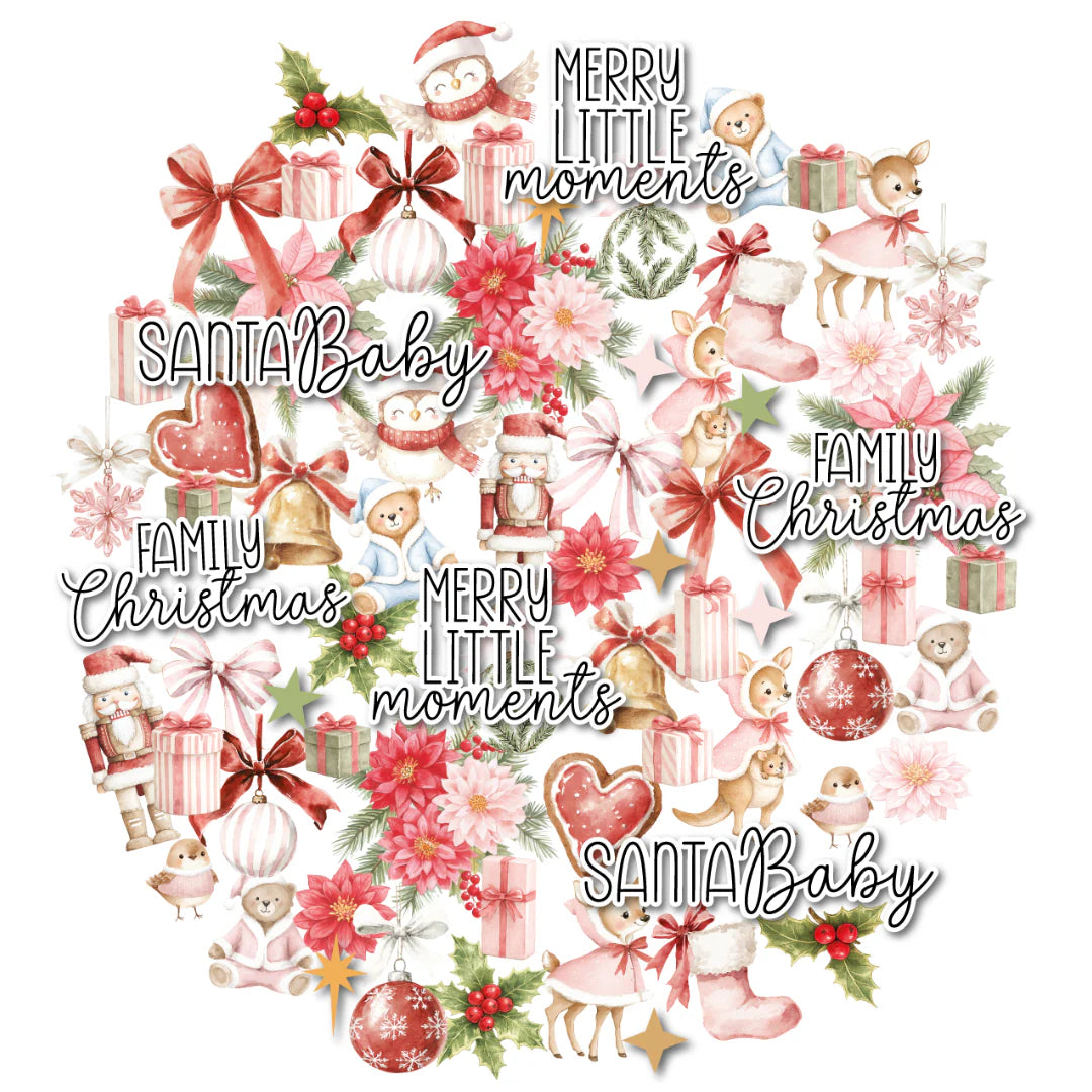 LITTLE FESTIVE THINGS SCRAPBOOKING CREATIVE CUTS BY UNIQUELY CREATIVE