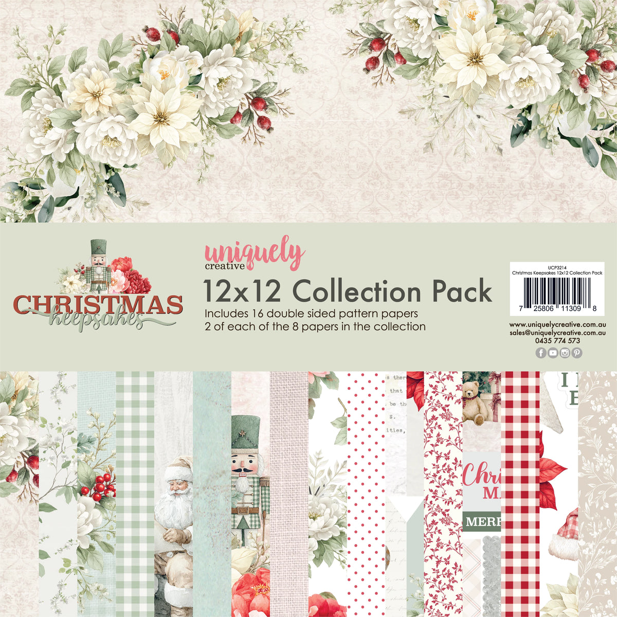 CHRISTMAS KEEPSAKES 12" x 12" COLLECTION PACK