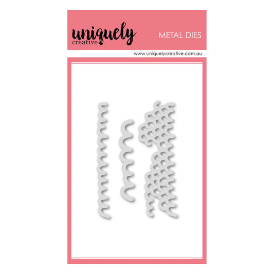 WIGGLE WAVE TEXTURE DIE SET BY UNIQUELY CREATIVE