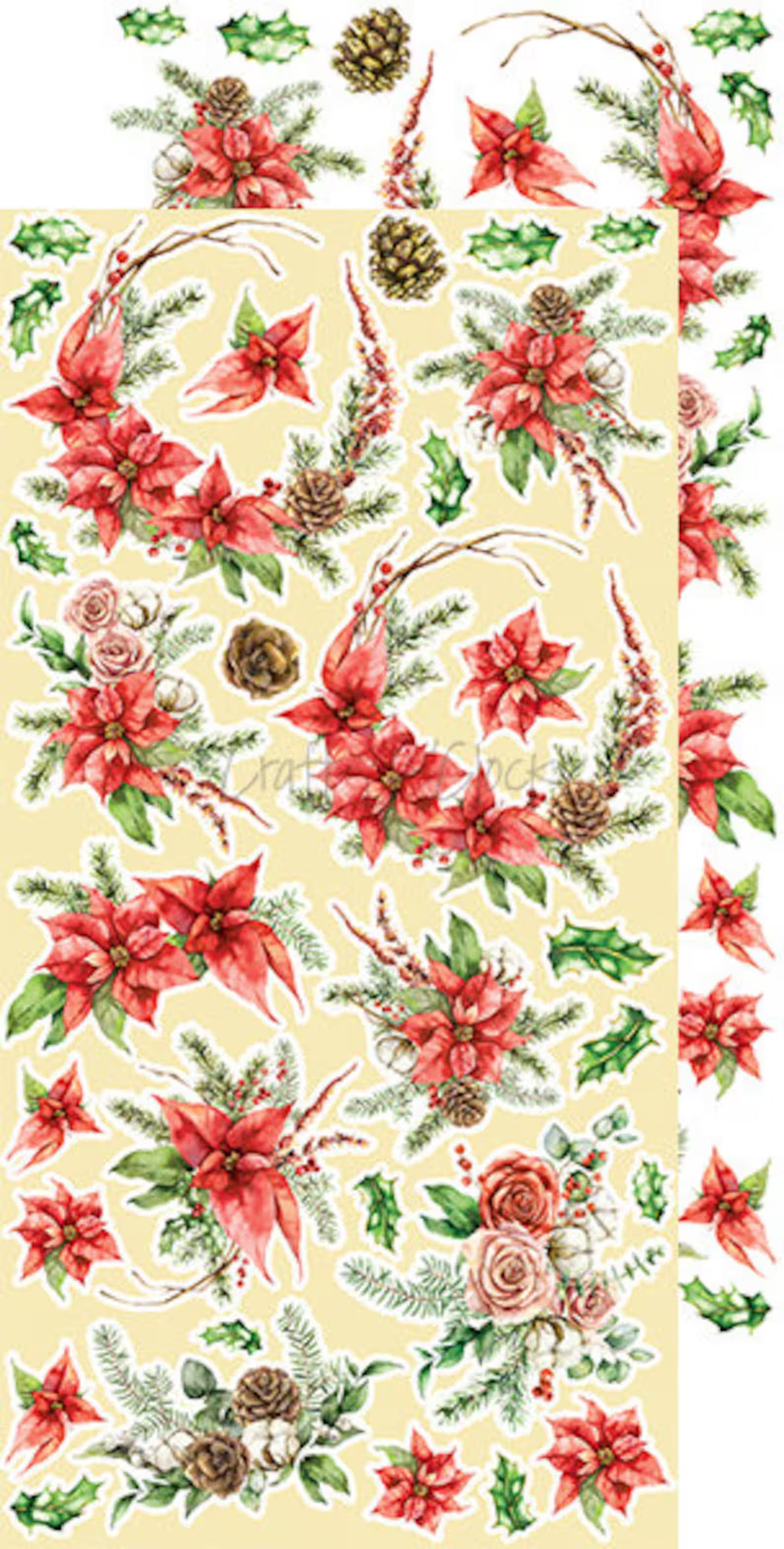 CHRISTMAS TIME - EXTRAS SET BY CRAFT O'CLOCK