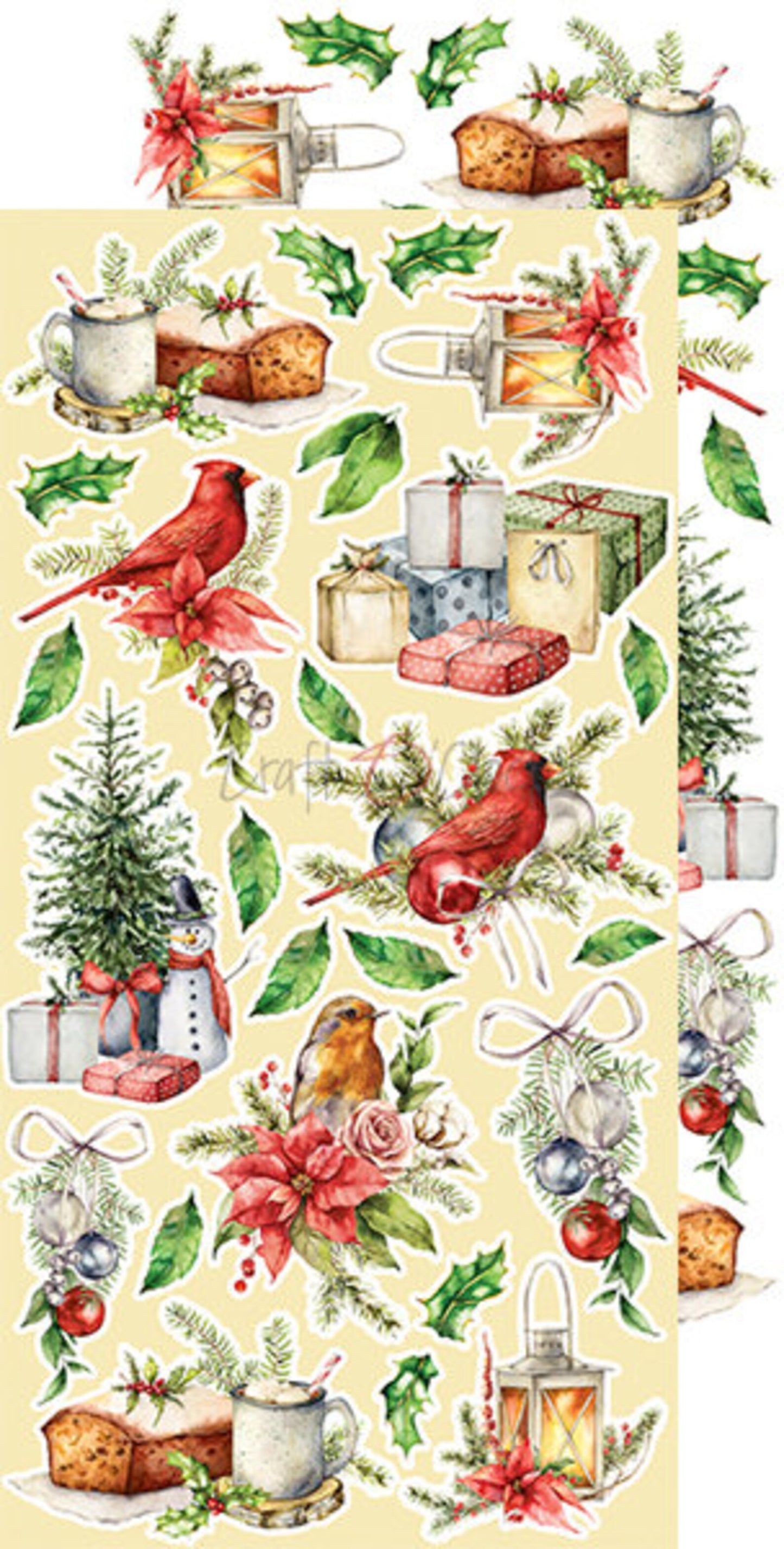 CHRISTMAS TIME - EXTRAS SET BY CRAFT O'CLOCK