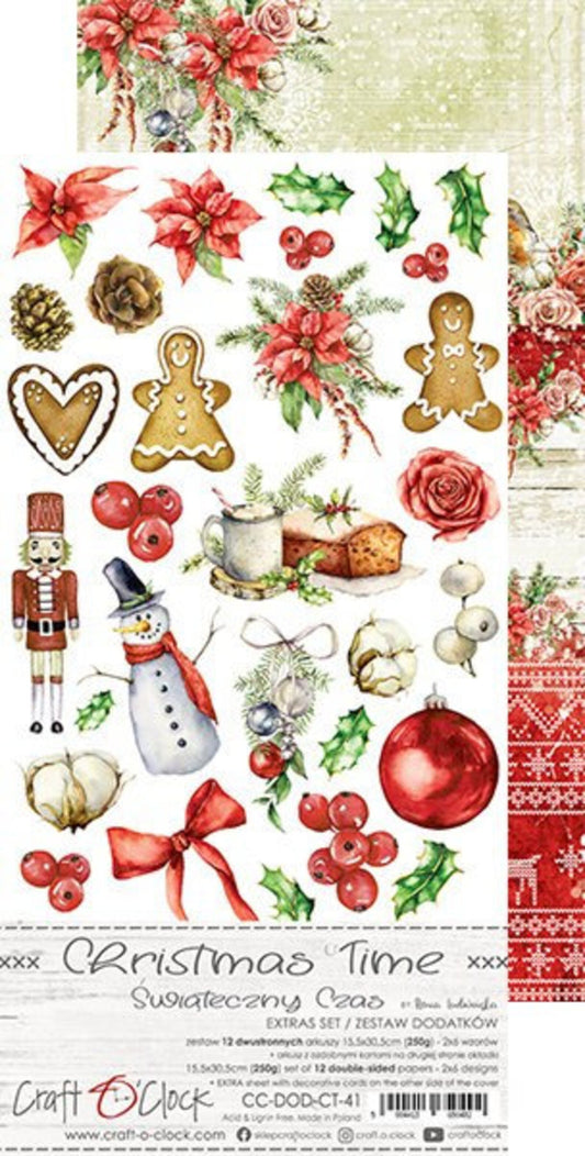 CHRISTMAS TIME - EXTRAS SET BY CRAFT O'CLOCK