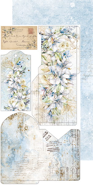 VINTAGE SKY ALBUM/JOURNAL EXTRAS SET BY CRAFT O'CLOCK